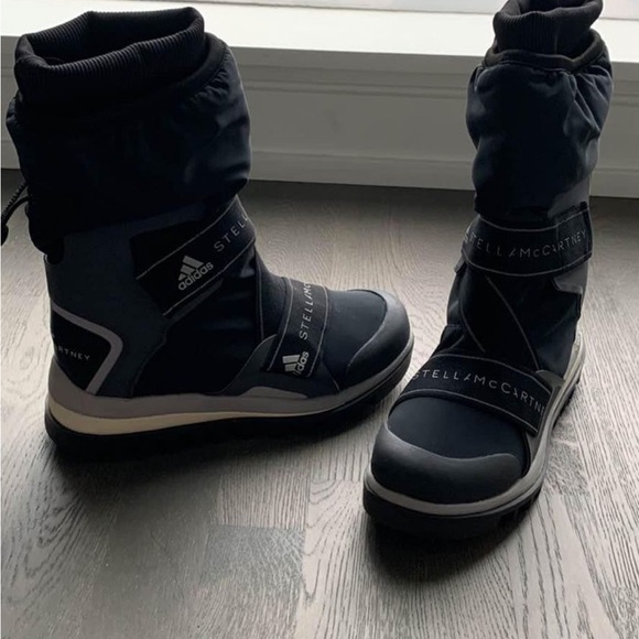 Brand new in box Adidas Stella McCartney black winter boots for $200. Size 7 - Picture 3 of 3